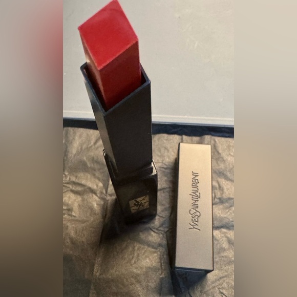 🆕 NIB YSL The Slim Velvet Radical #308 Radical Chili - Picture 8 of 11